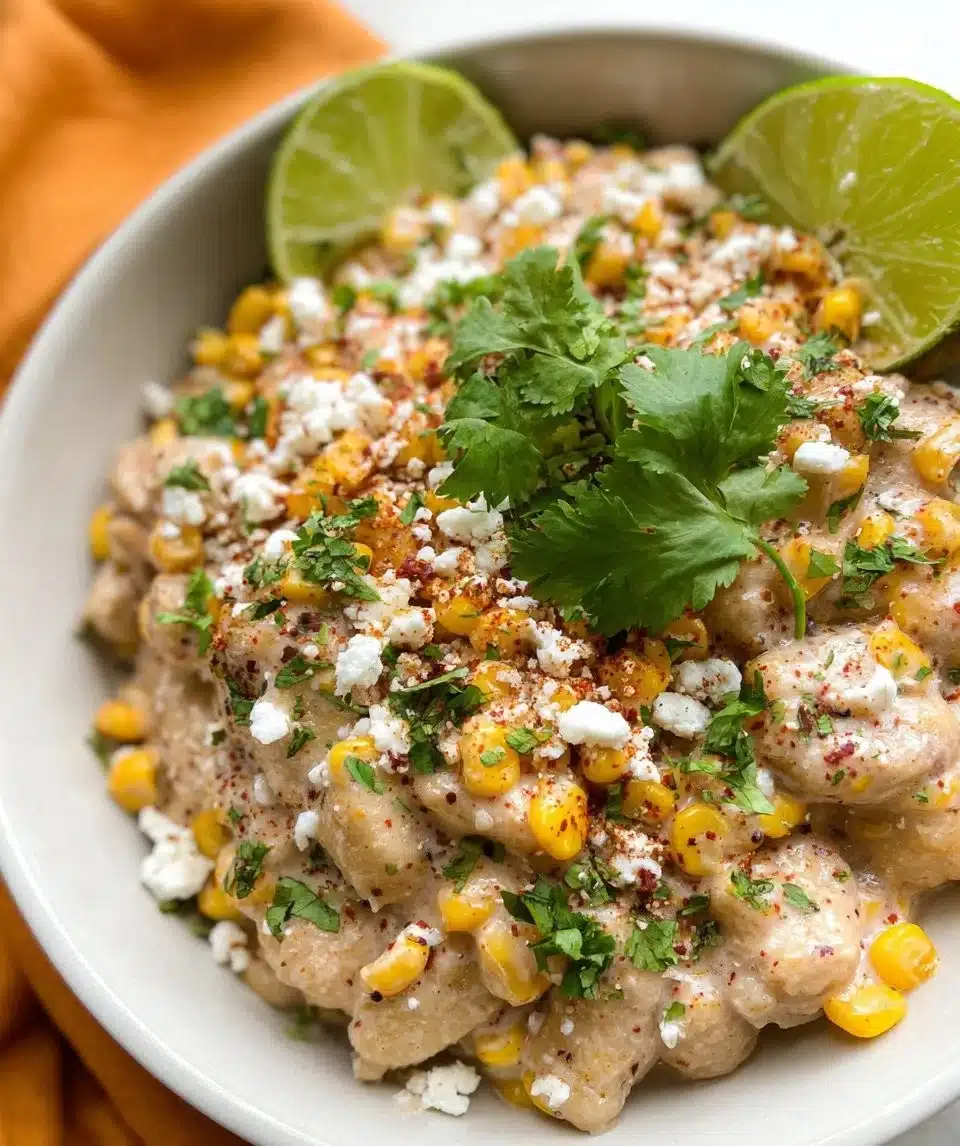 Mexican Street Corn Gnocchi
