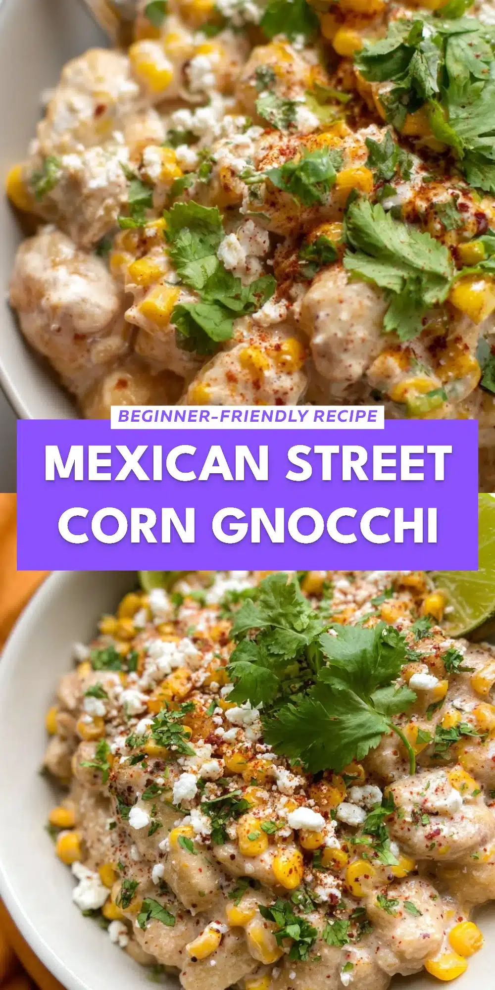 Mexican Street Corn Gnocchi