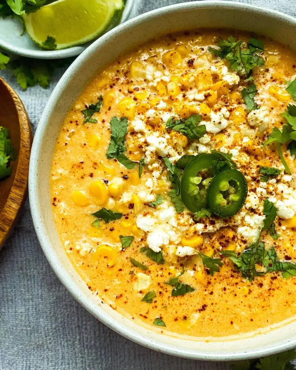 Mexican Street Corn Soup