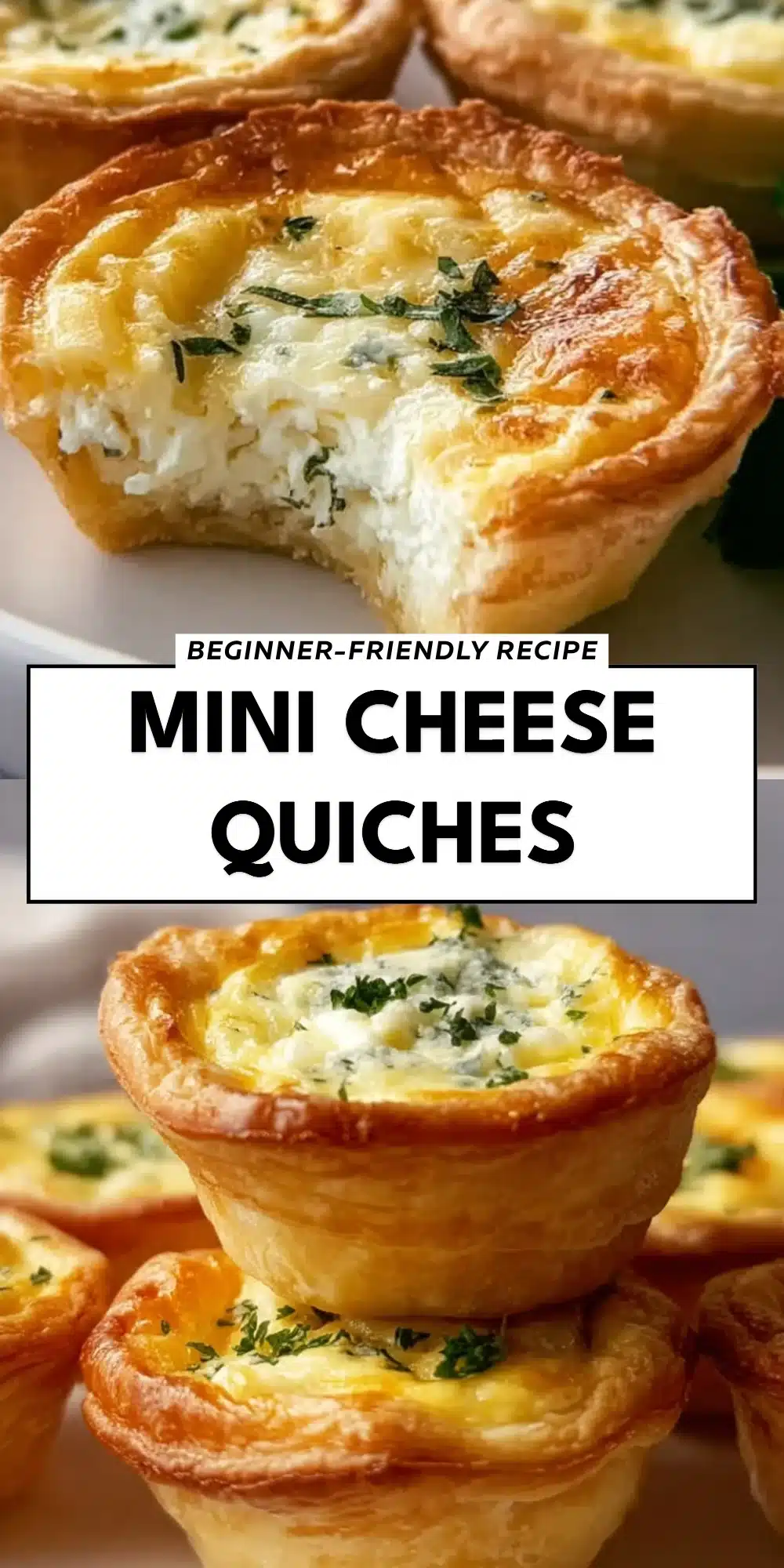 Mini Cheese Quiches