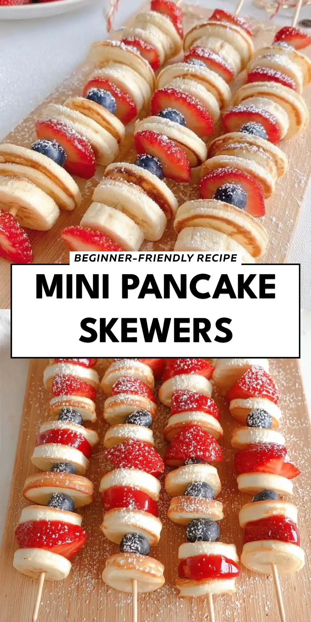 Mini Pancake Skewers