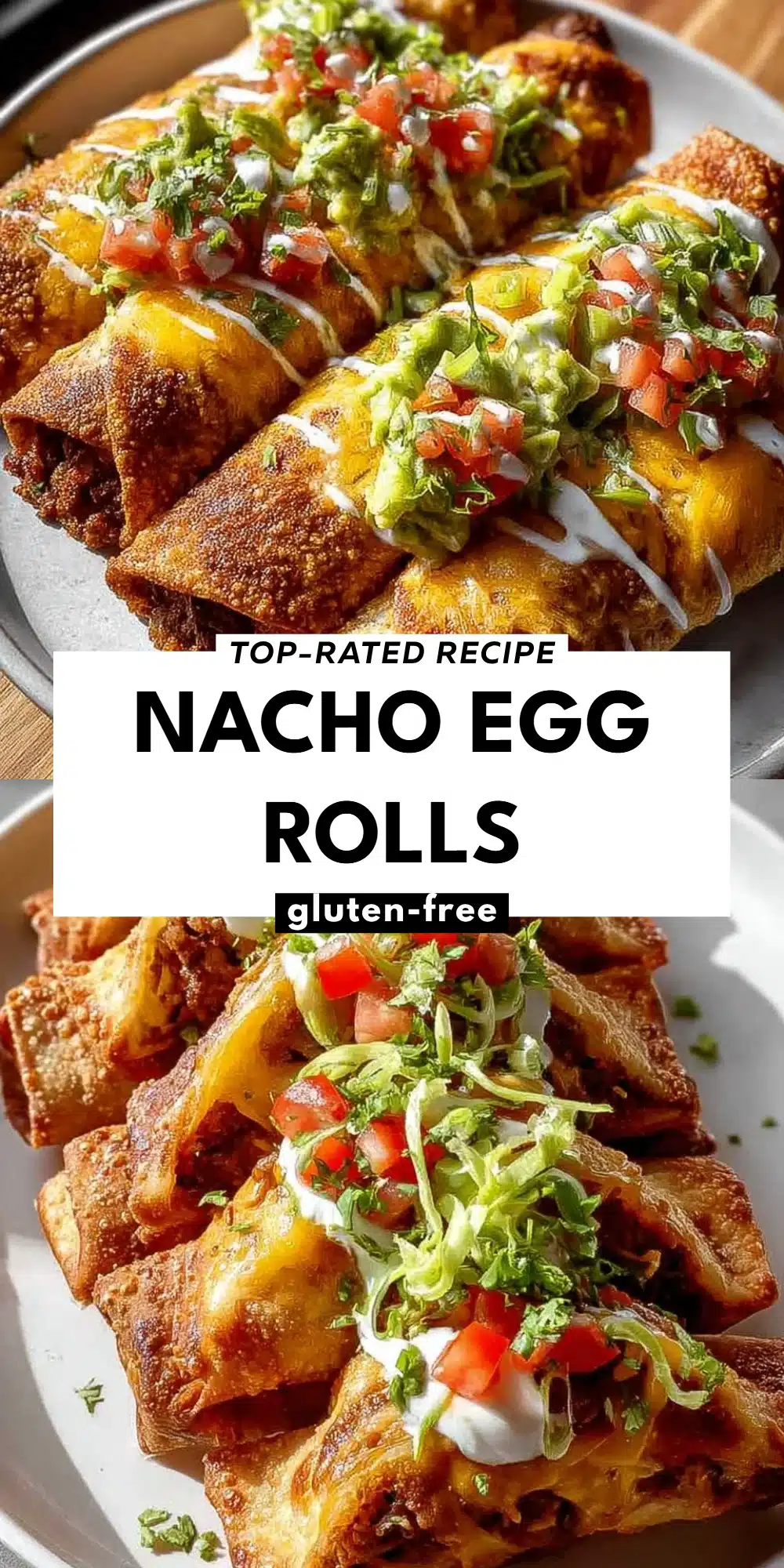 Nacho Egg Rolls