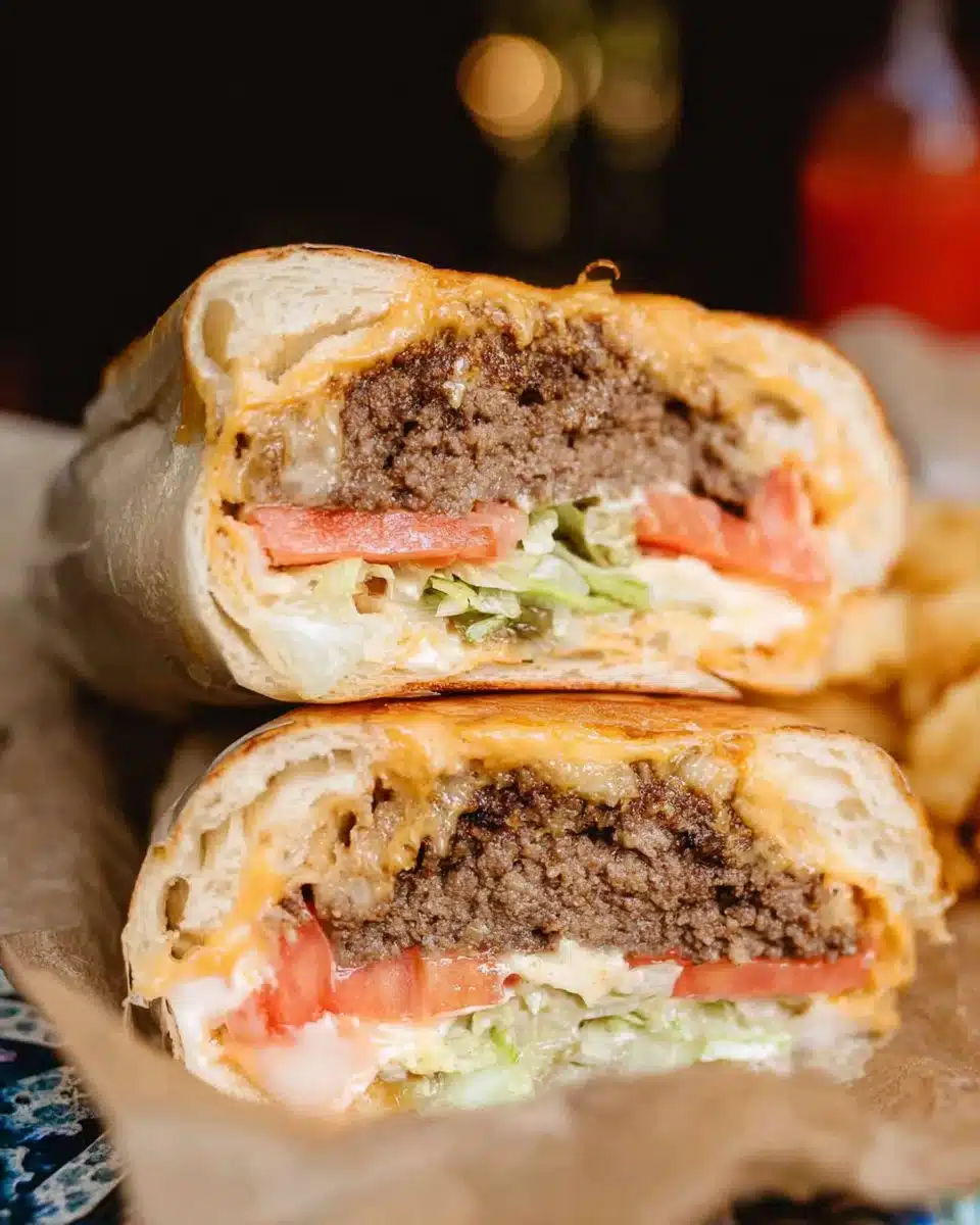 New York Chopped Cheese Sandwich
