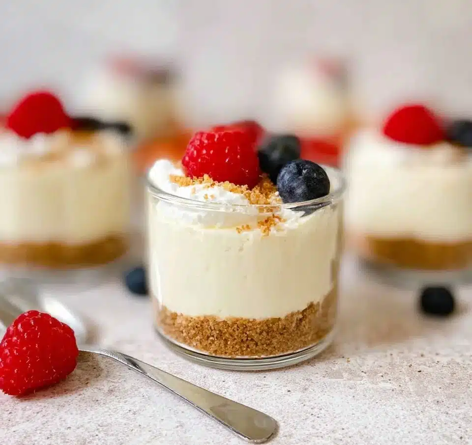 No-Bake Cheesecake Cups Recipe