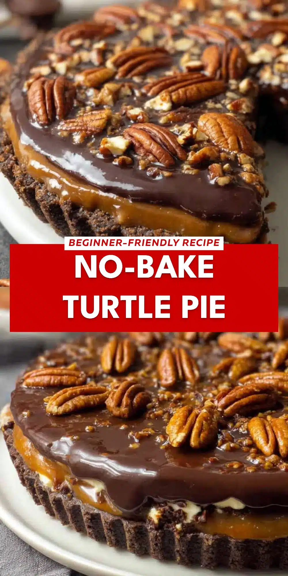 No-Bake Turtle Pie