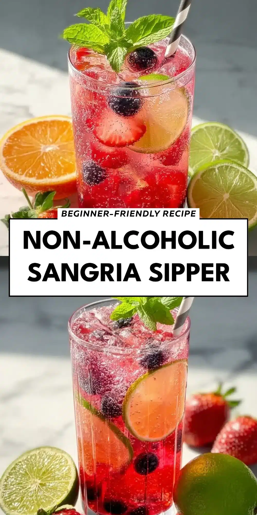 Non-alcoholic Sangria Sipper