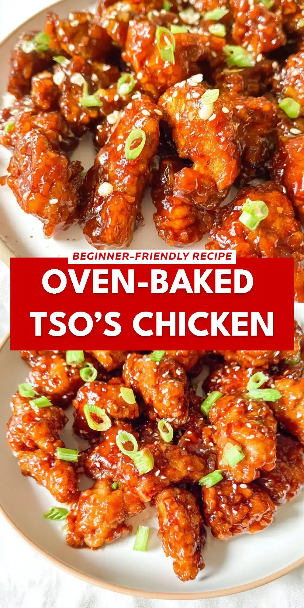 Oven-Baked  Tso’s Chicken