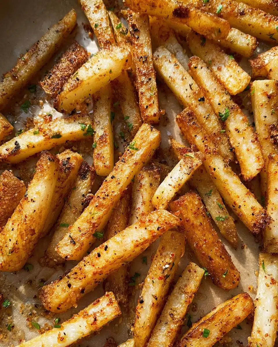 Oven Roasted Jicama Fries