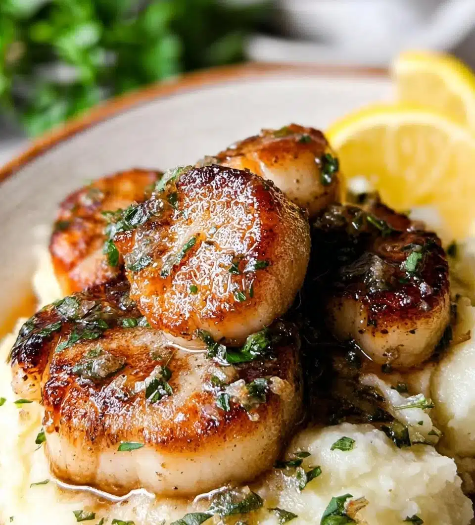 Pan Seared Scallops