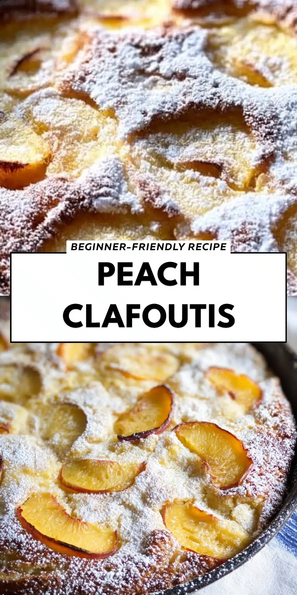 Peach Clafoutis