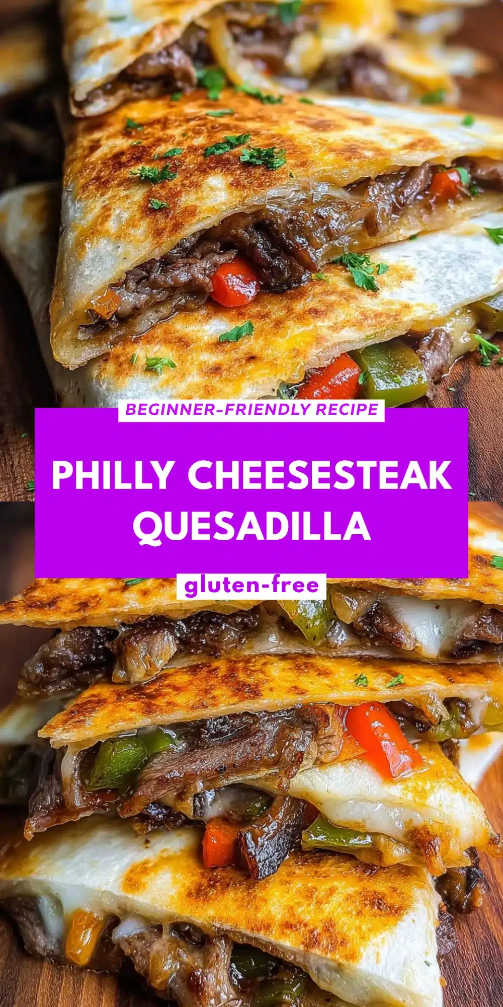 Philly Cheesesteak Quesadilla
