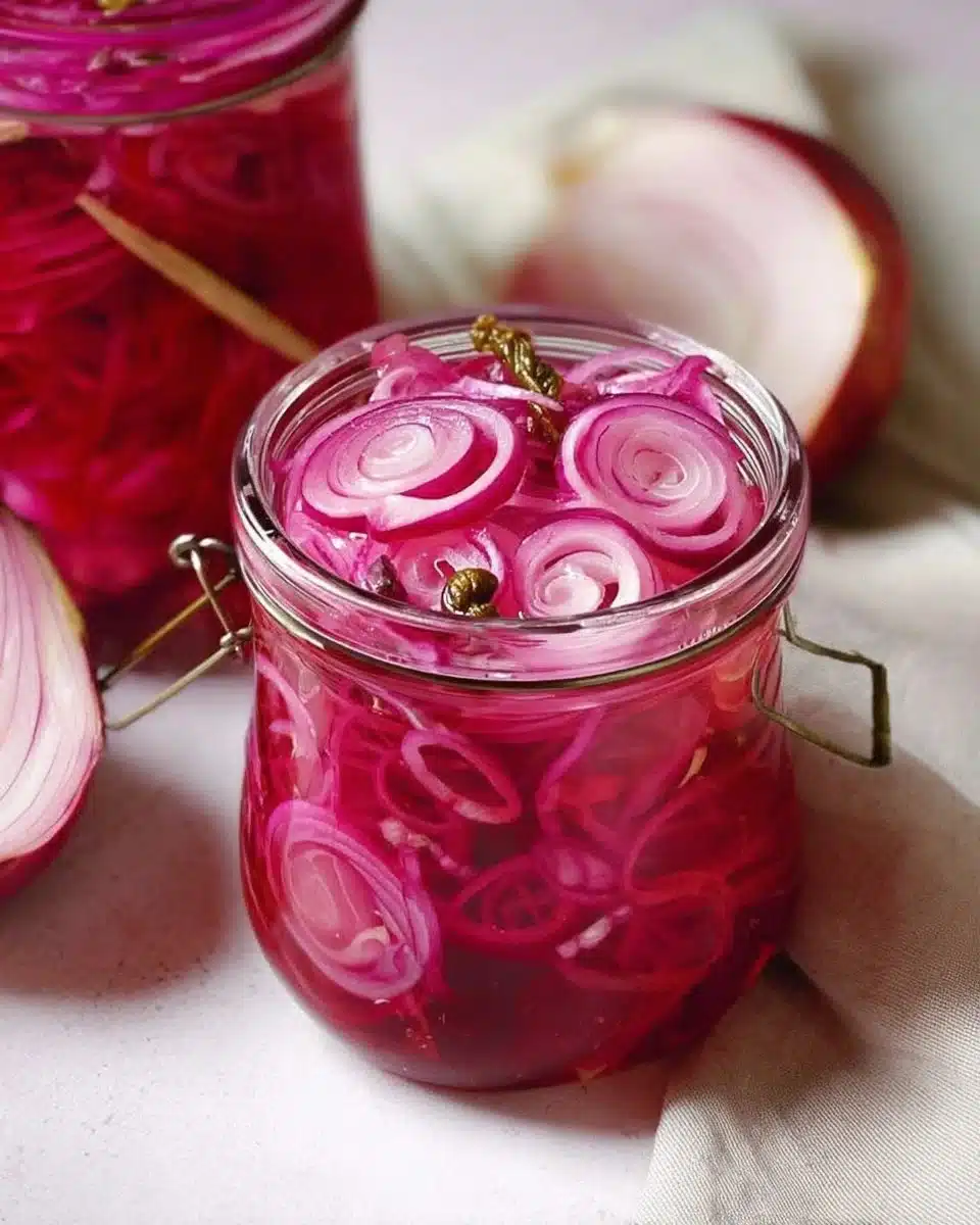 Homemade Pickled Red Onions