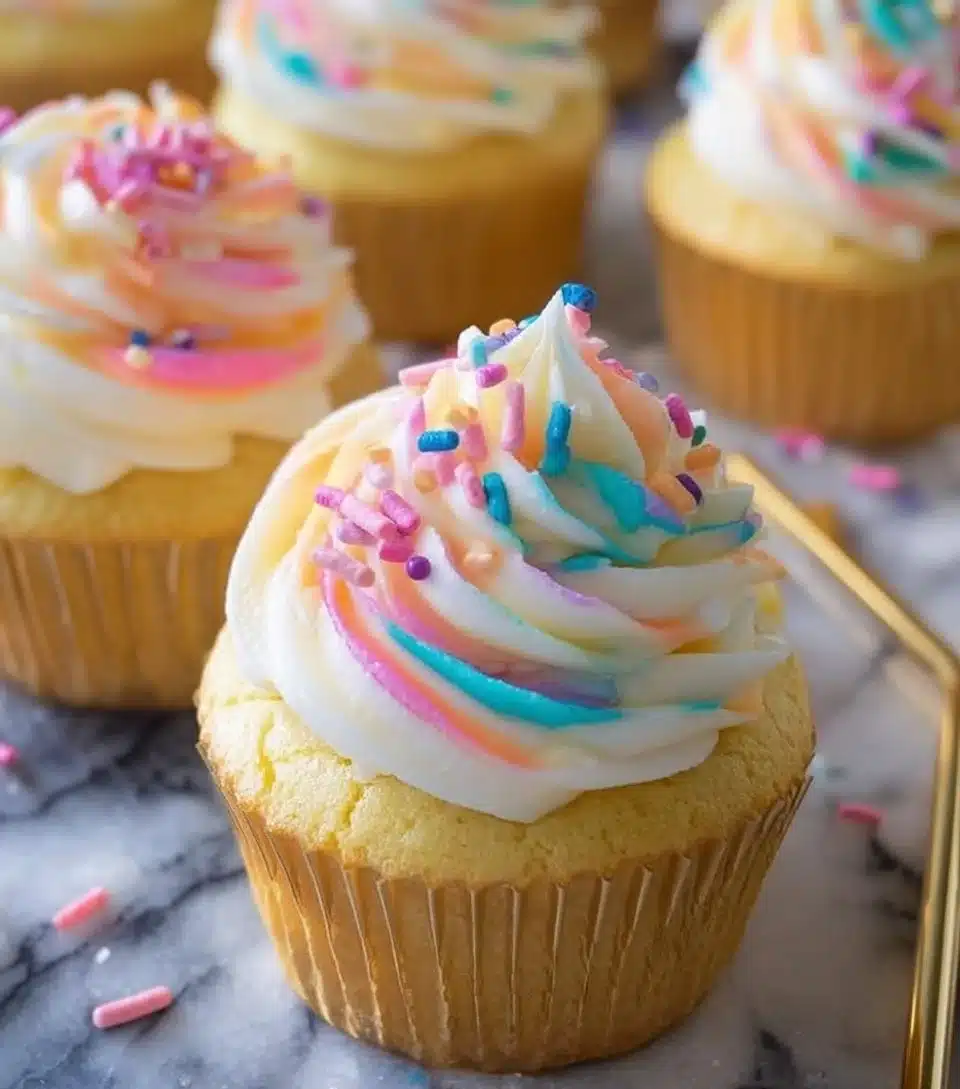 Pinata Cupcakes