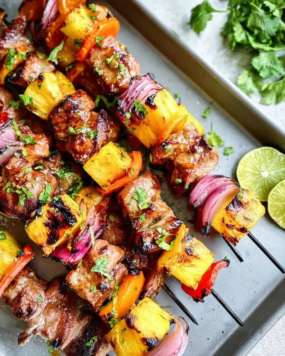 Pineapple BBQ Pork Skewers: A 15-Minute Grilling Dream