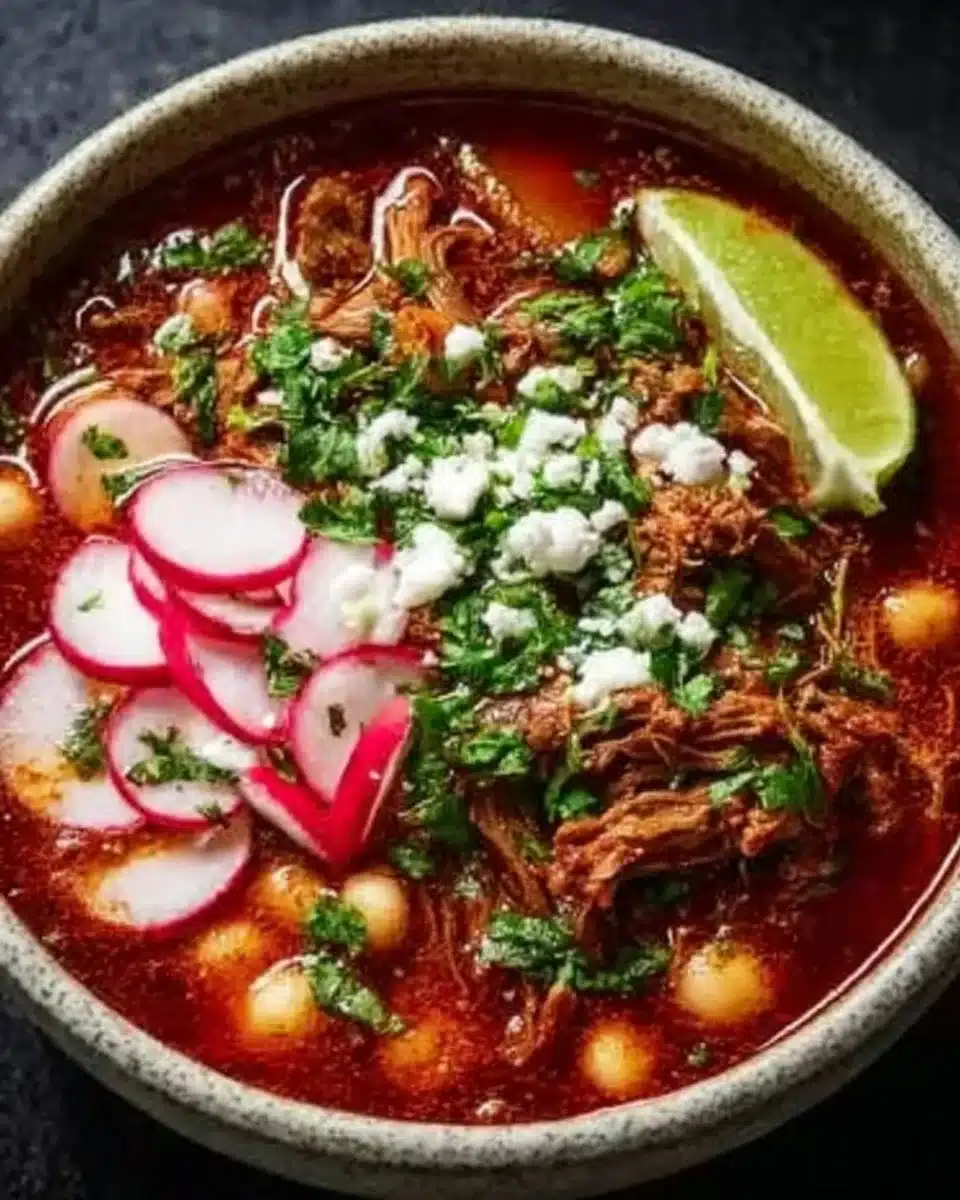 Pozole Rojo Recipe (The Best Authentic Version)