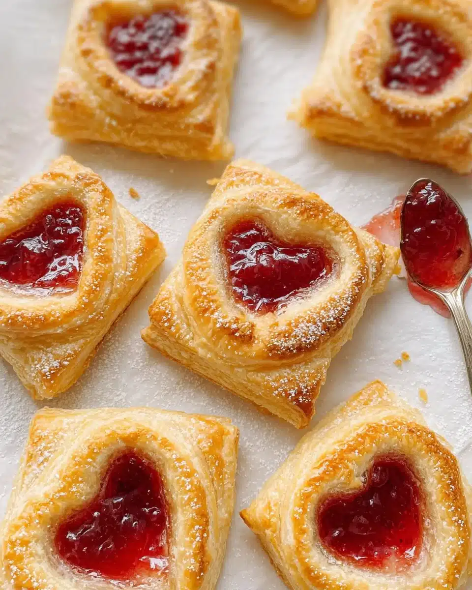 Puff Pastry Jam Tarts
