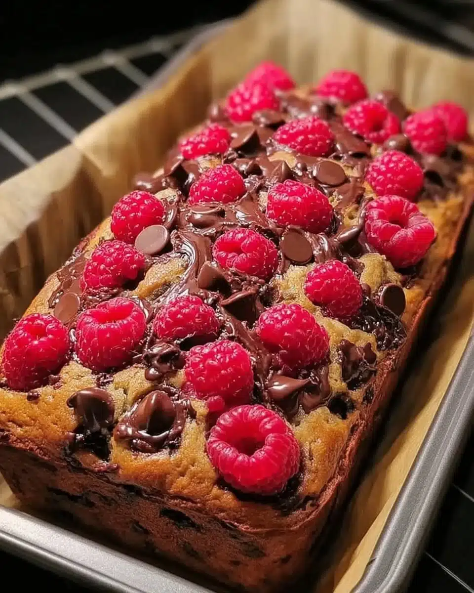 Easy Raspberry Chocolate Chip Loaf That Feels Like Homemade Bliss