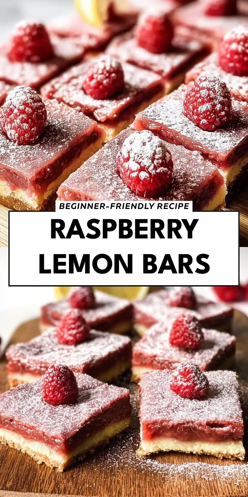 Raspberry Lemon Bars