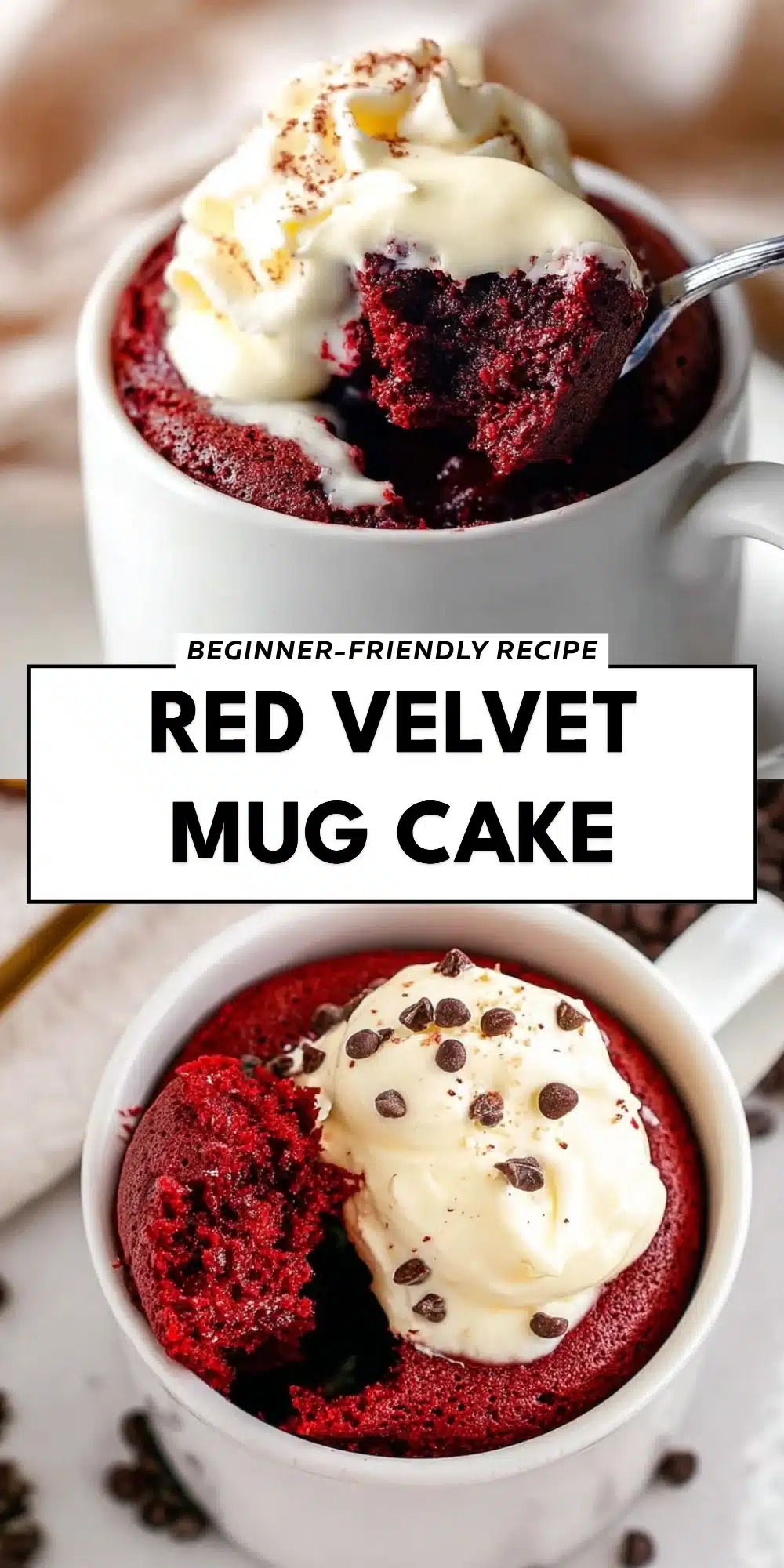 Red Velvet Mug Cake