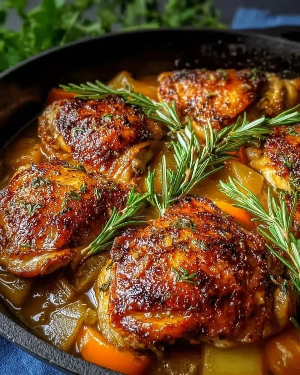 Rosemary Apple Cider Chicken