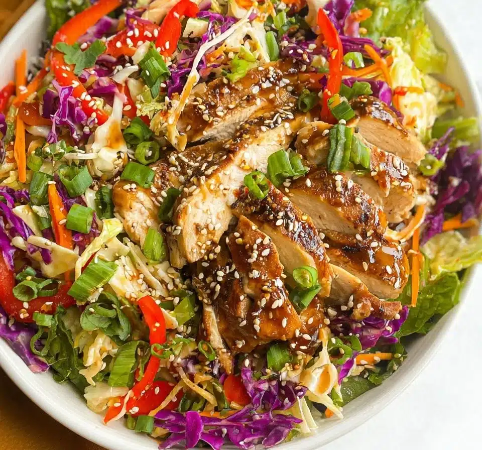 Sesame Ginger Chicken Salad