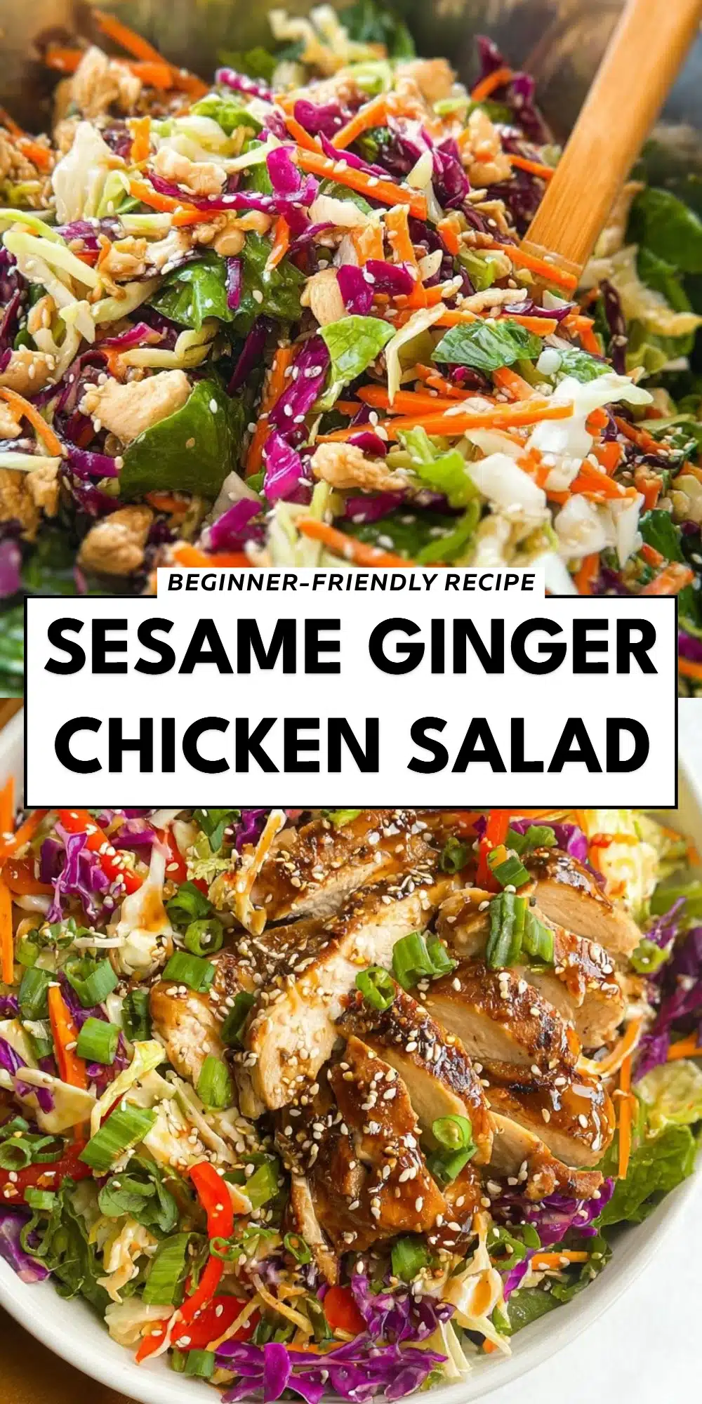 Sesame Ginger Chicken Salad