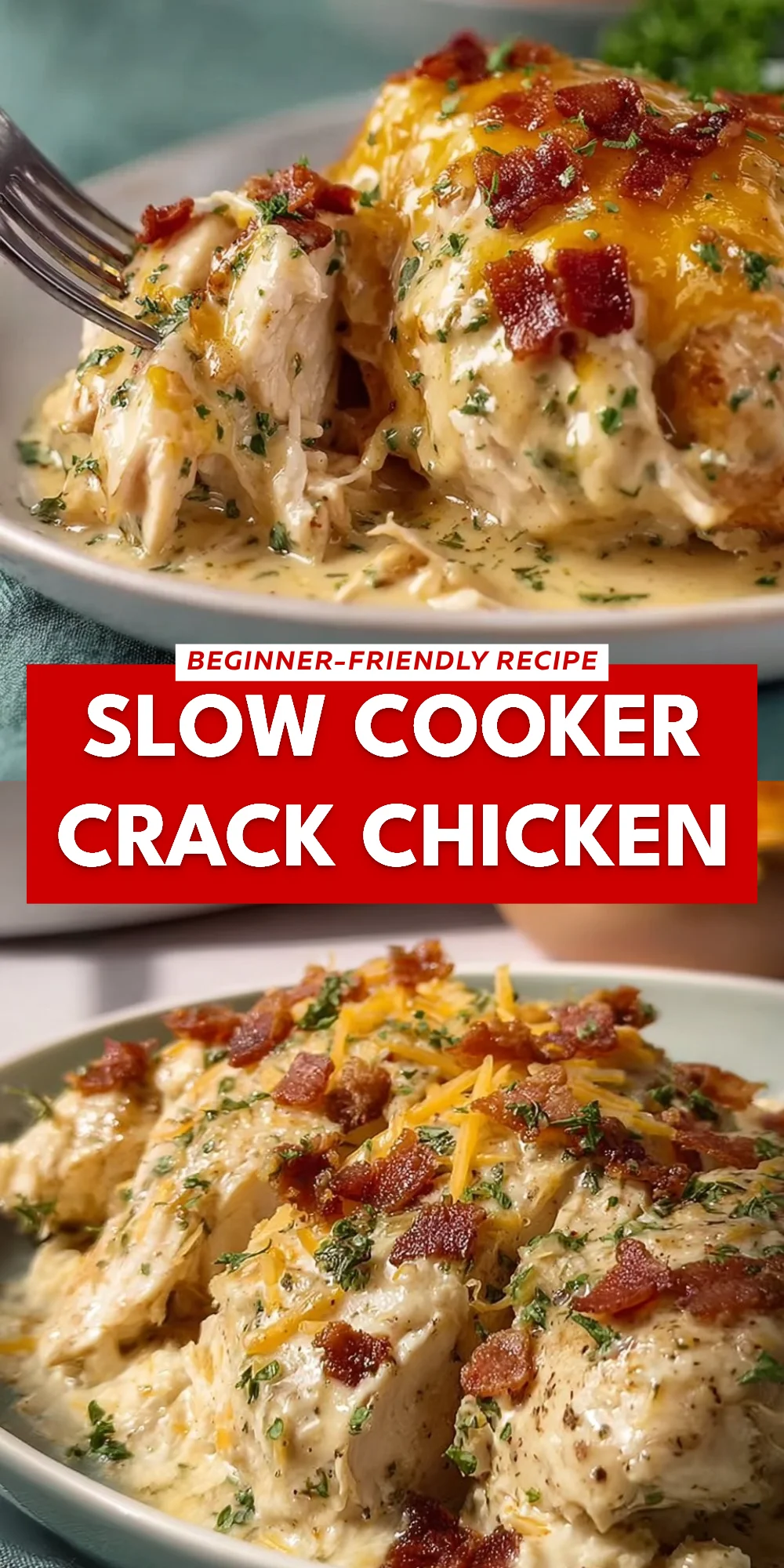 Slow Cooker Crack Chicken