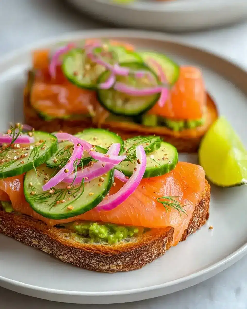 Smoked Salmon Avocado Toast