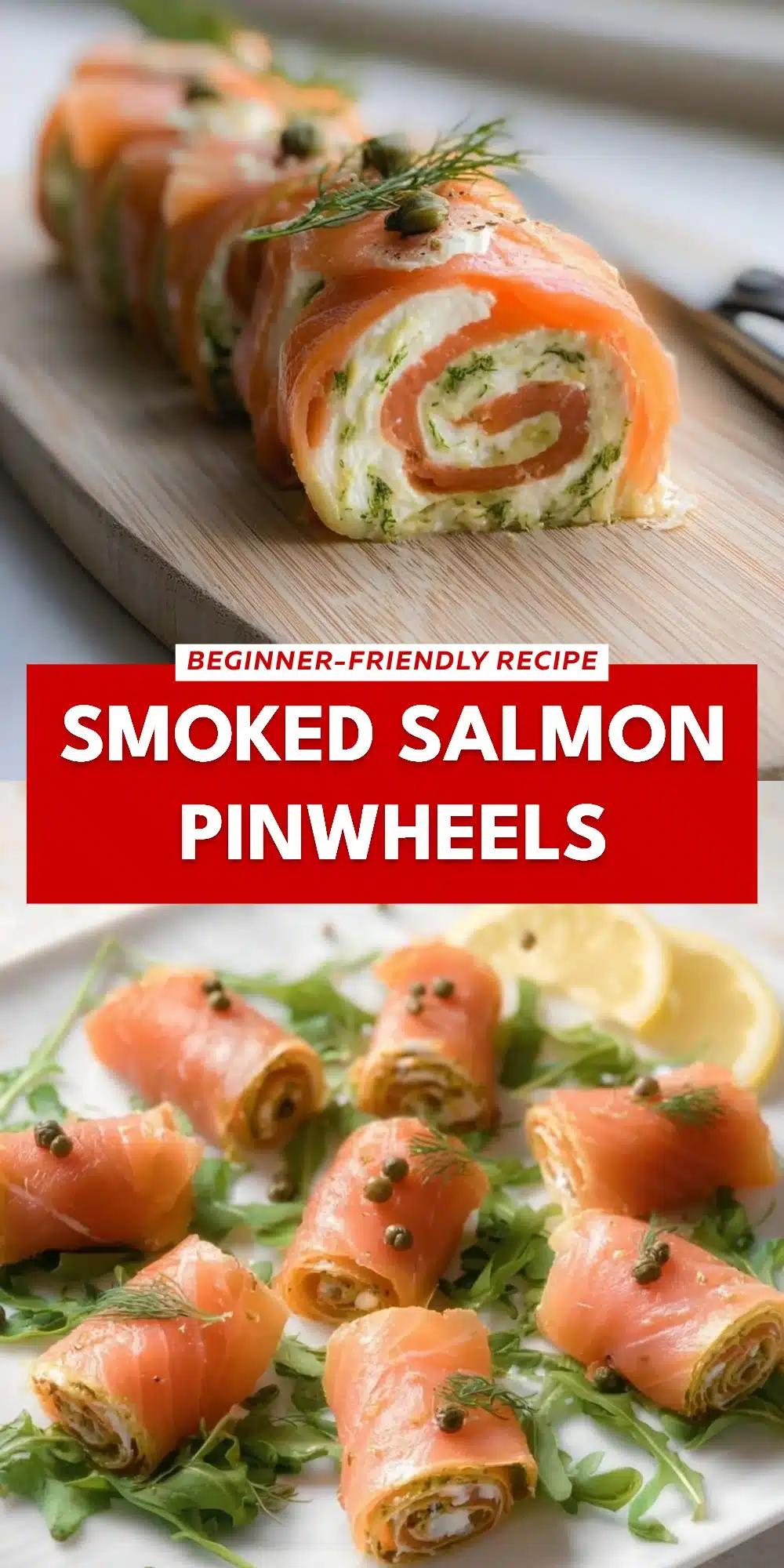 Smoked Salmon Pinwheels
