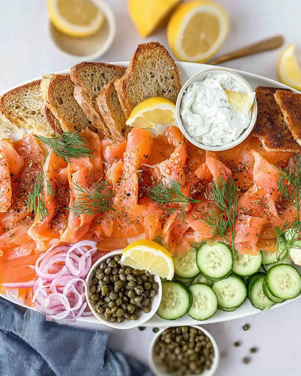 Smoked Salmon Platter