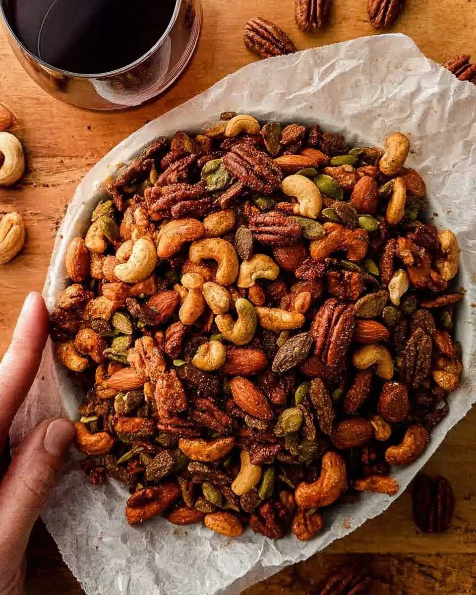 Easy Spiced Nuts