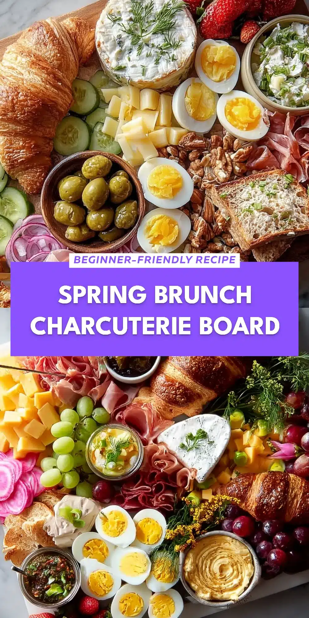 Spring Brunch Charcuterie Board
