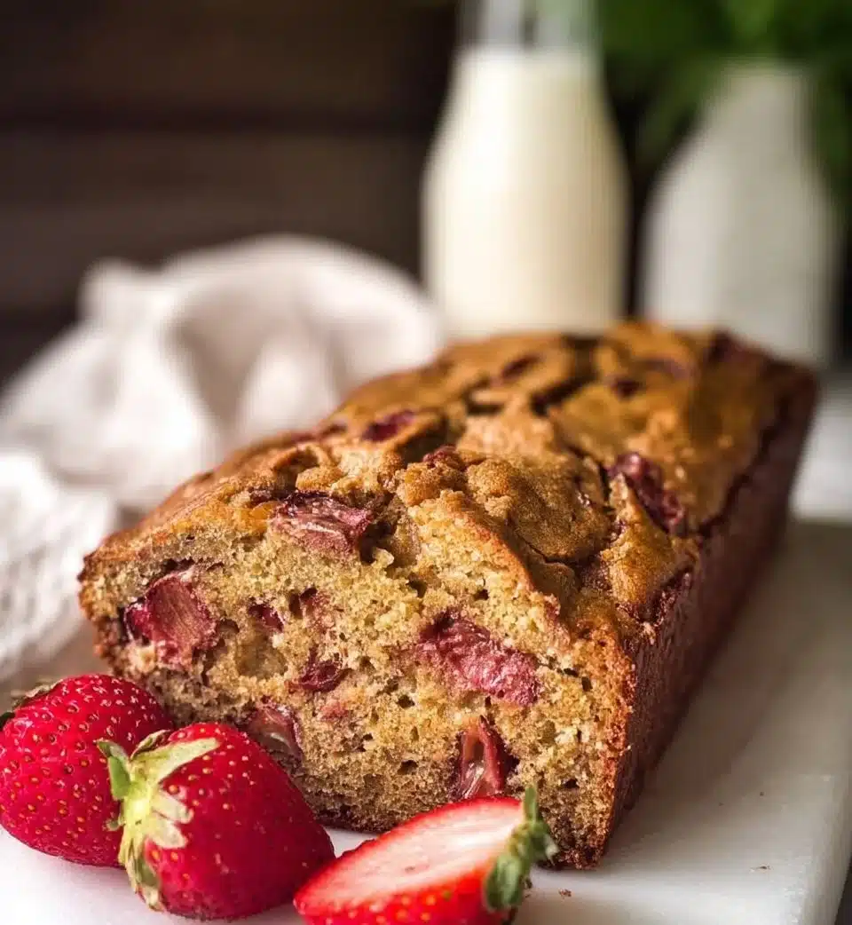 Strawberry Banana Bread