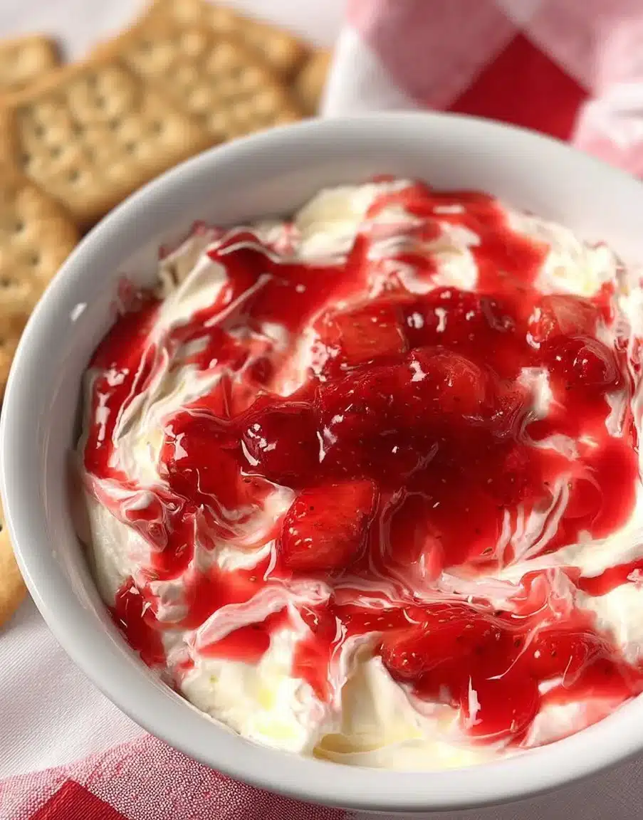 Strawberry Cheesecake Dip
