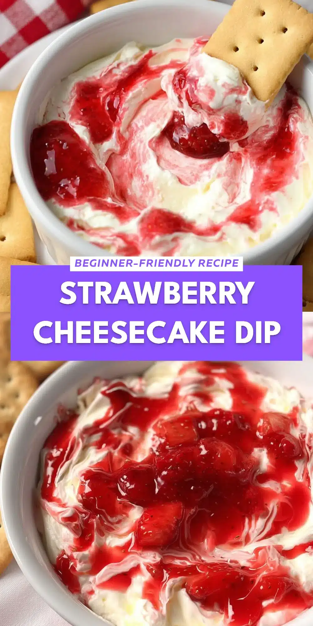 Strawberry Cheesecake Dip
