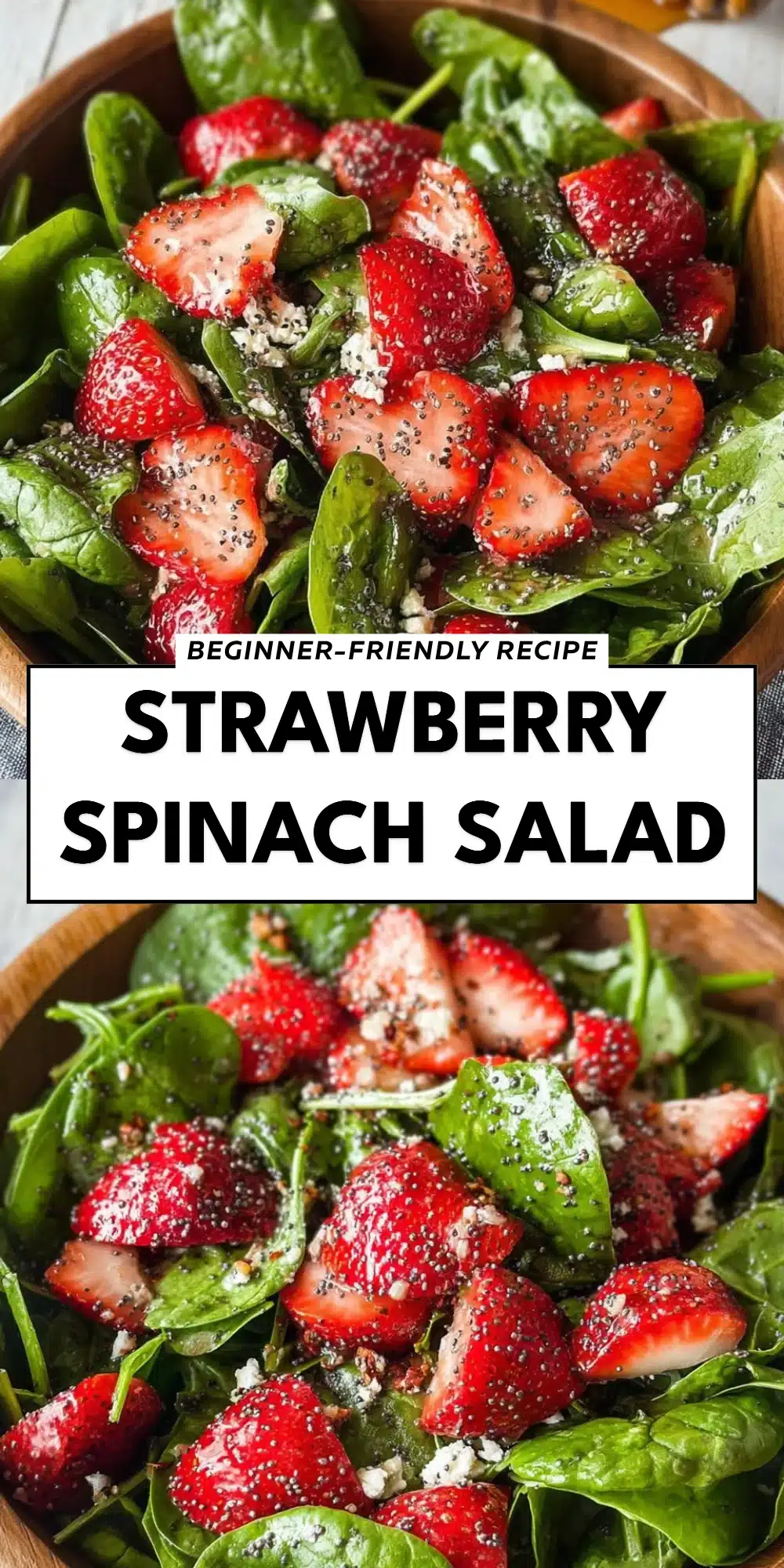 Strawberry Spinach Salad