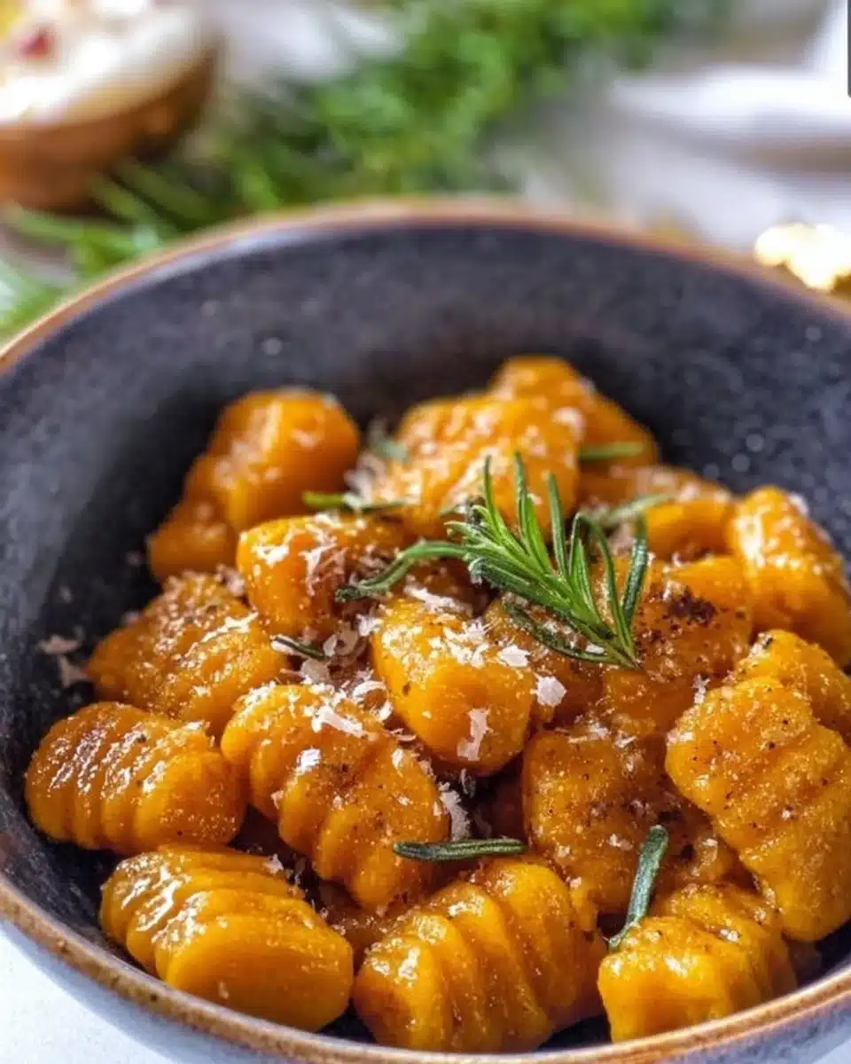 Sweet Potato Gnocchi