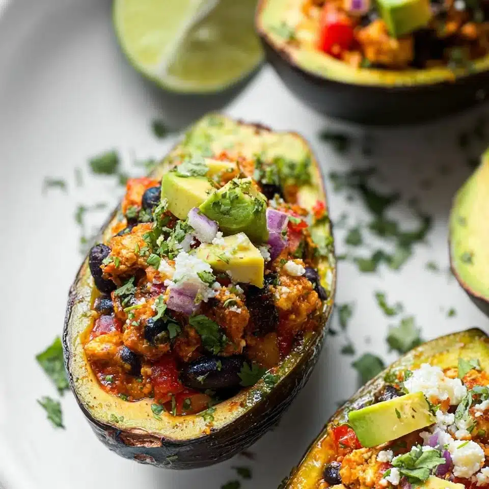 Tex-Mex Stuffed Avocados