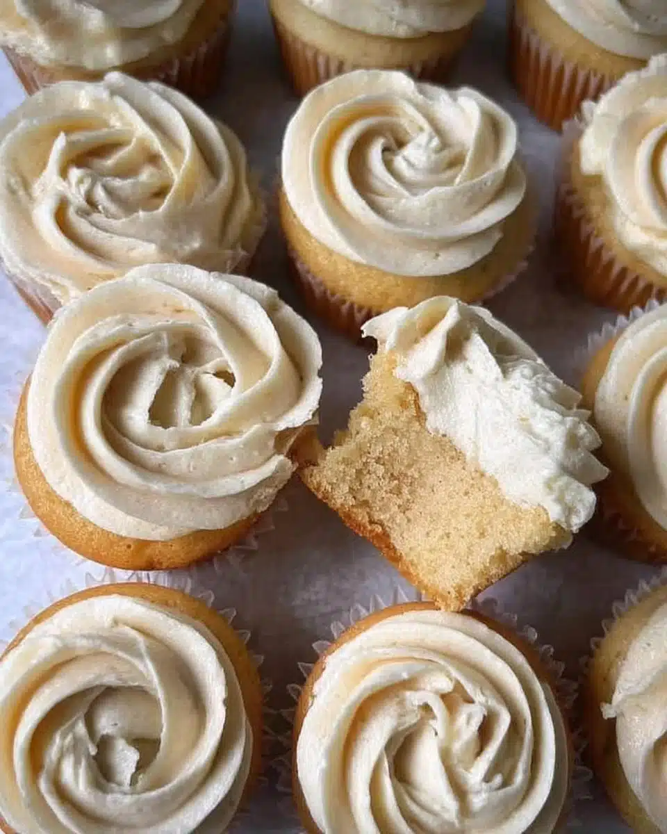 Vanilla Brown Butter Cupcakes
