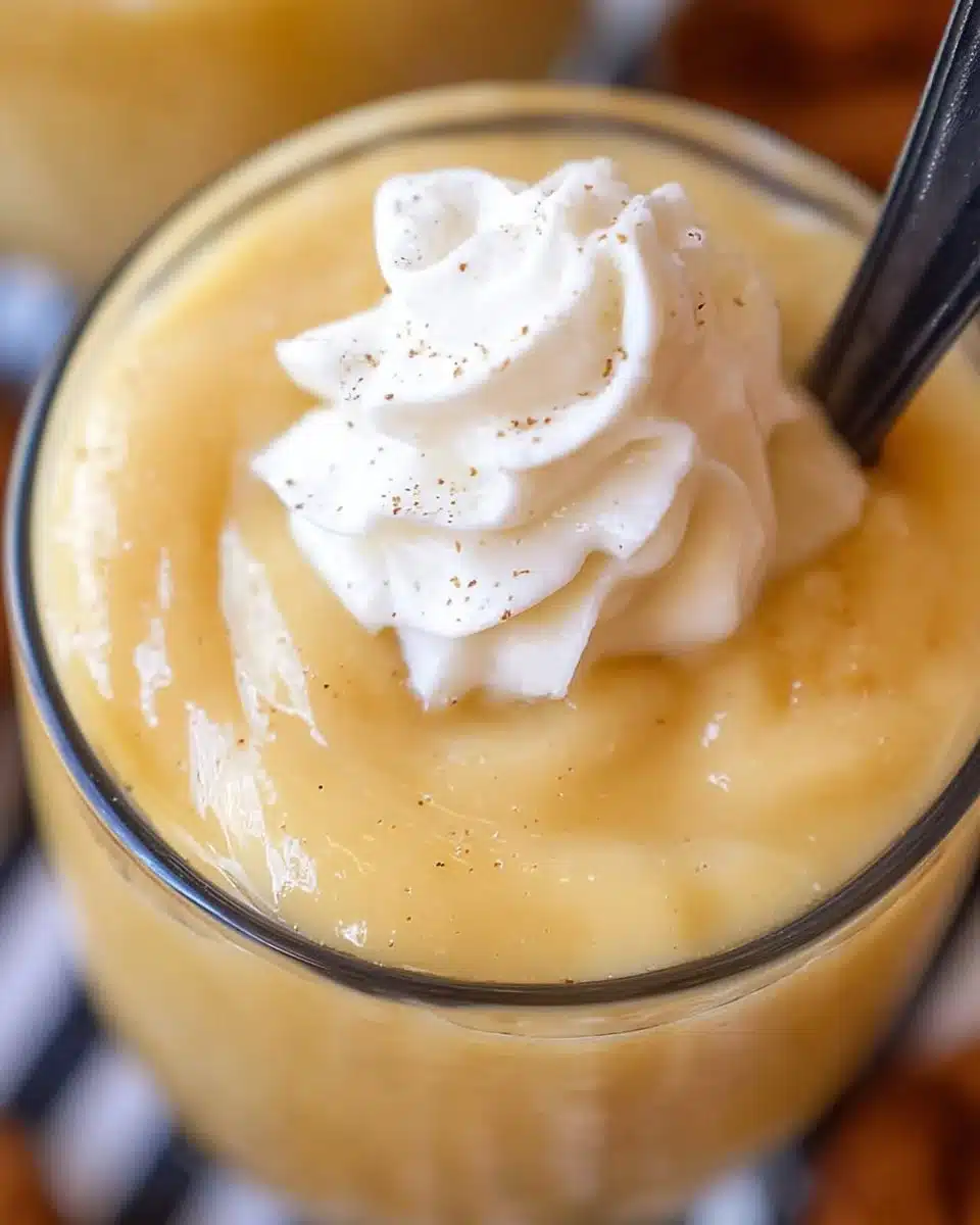 Homemade Vanilla Pudding