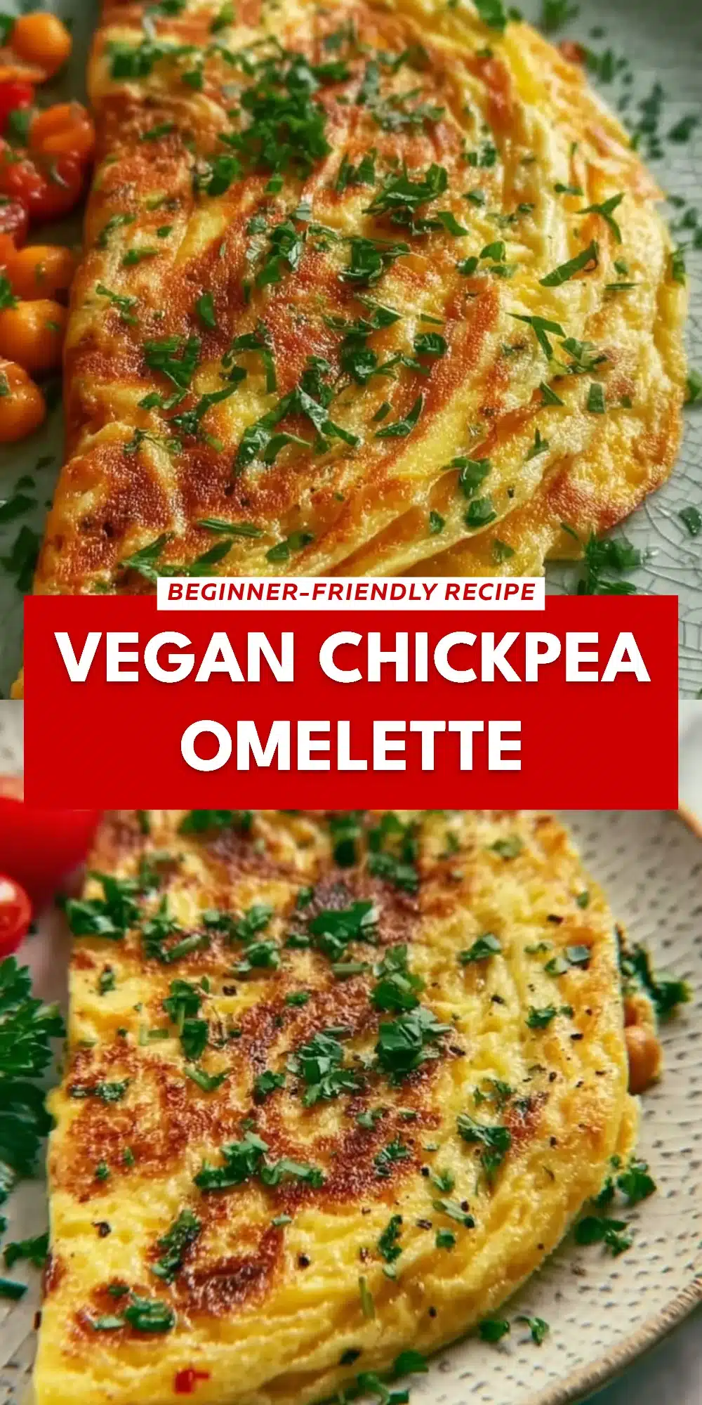 Vegan Chickpea Omelette