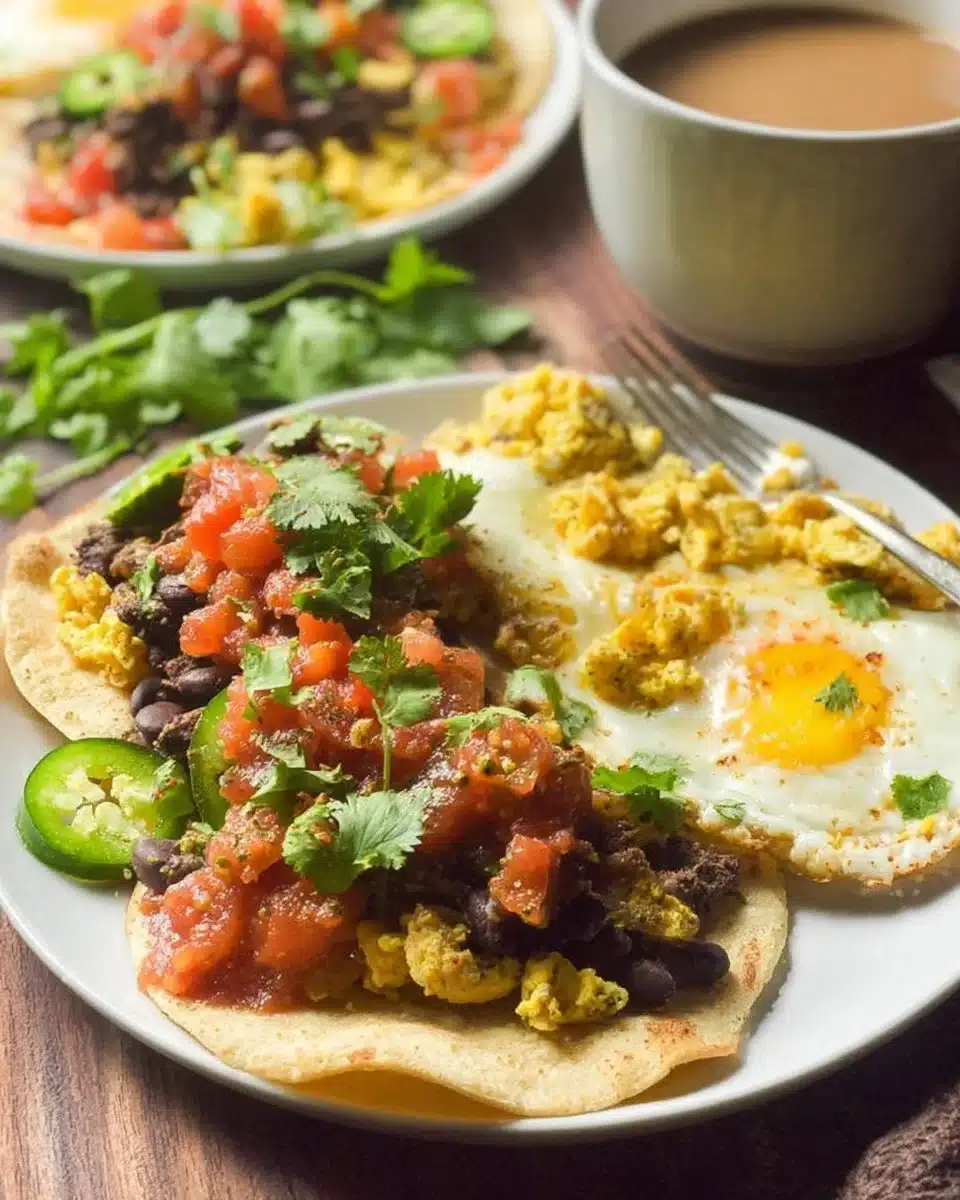 Vegan Ranch-Style Eggs