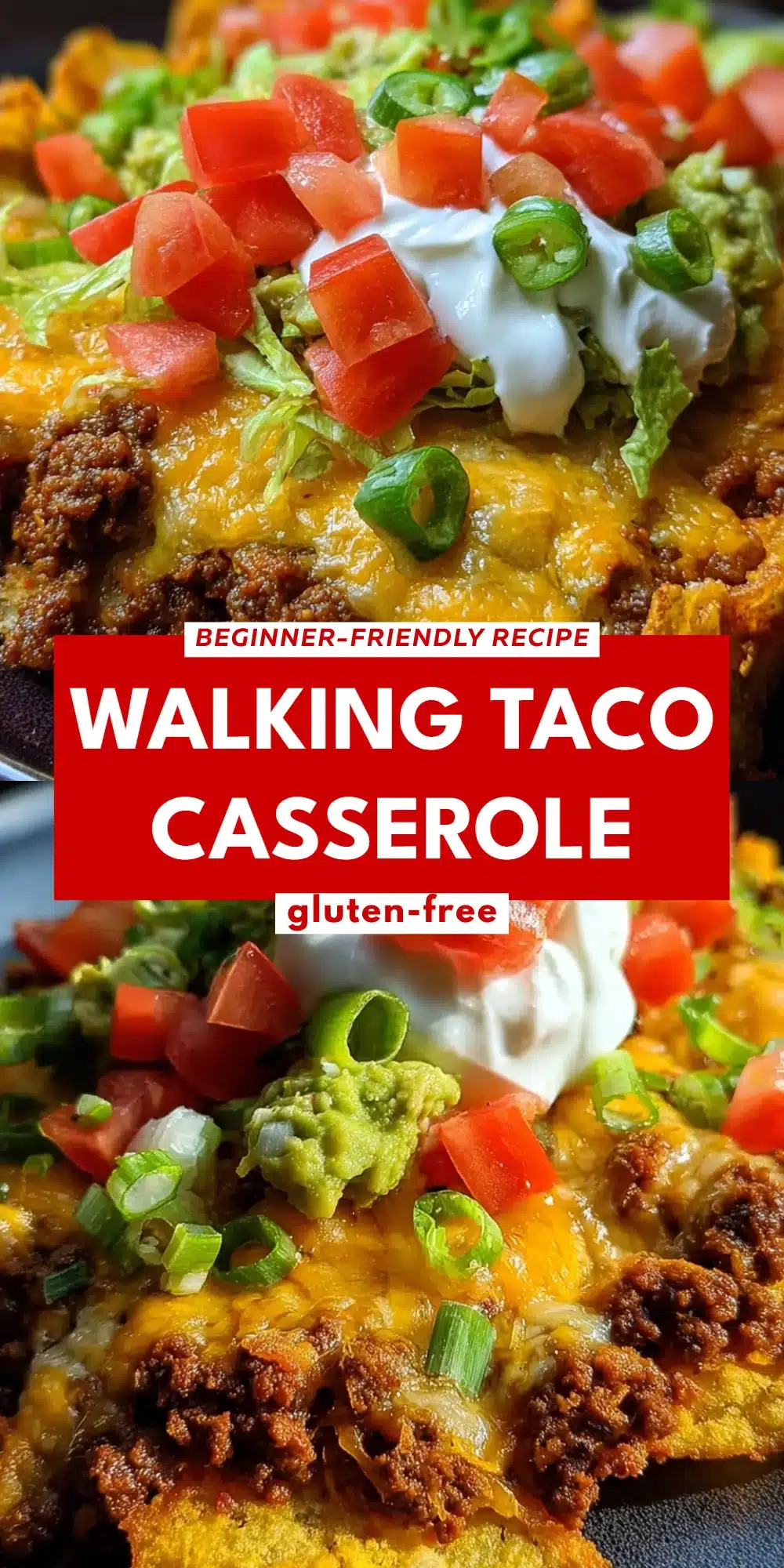 Walking Taco Casserole