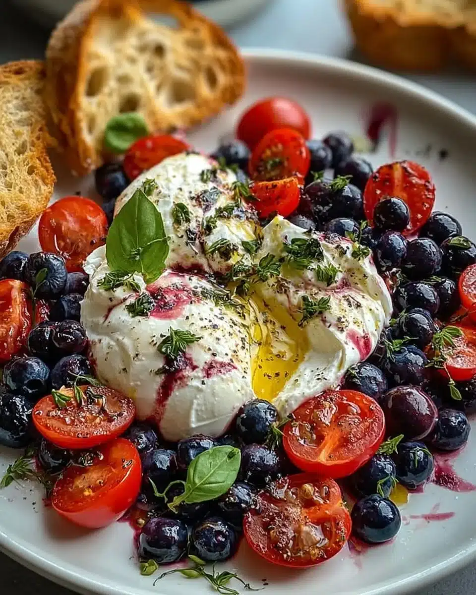 Blueberry Burrata