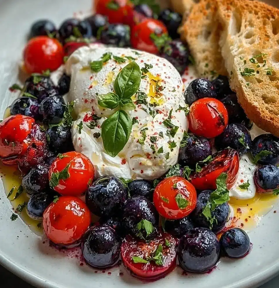 Blueberry Burrata