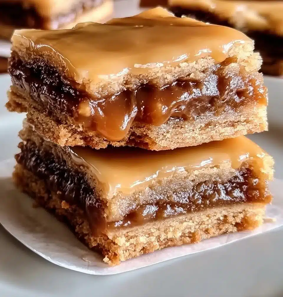 Caramel Brown Sugar Pop Tart Cookie Bars