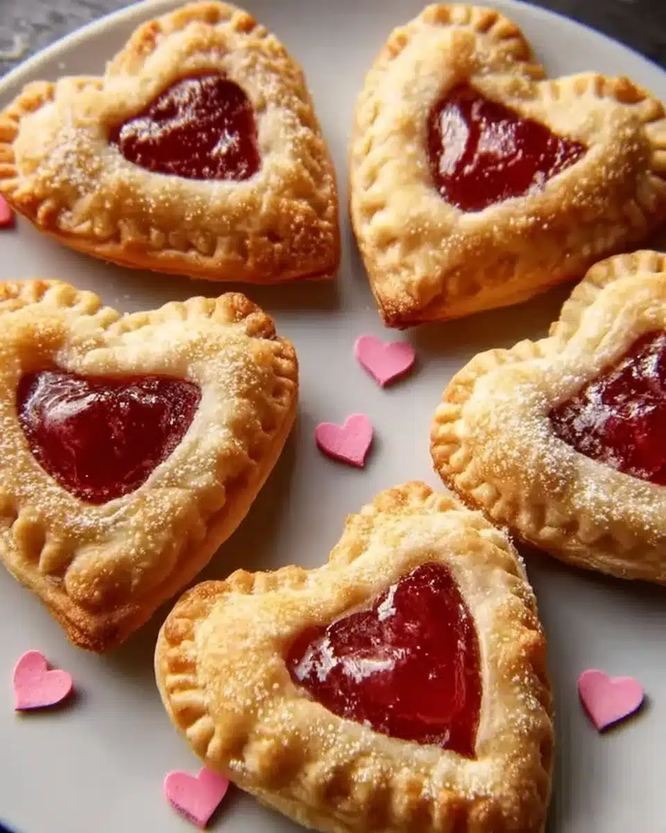 Cherry Heart Pies