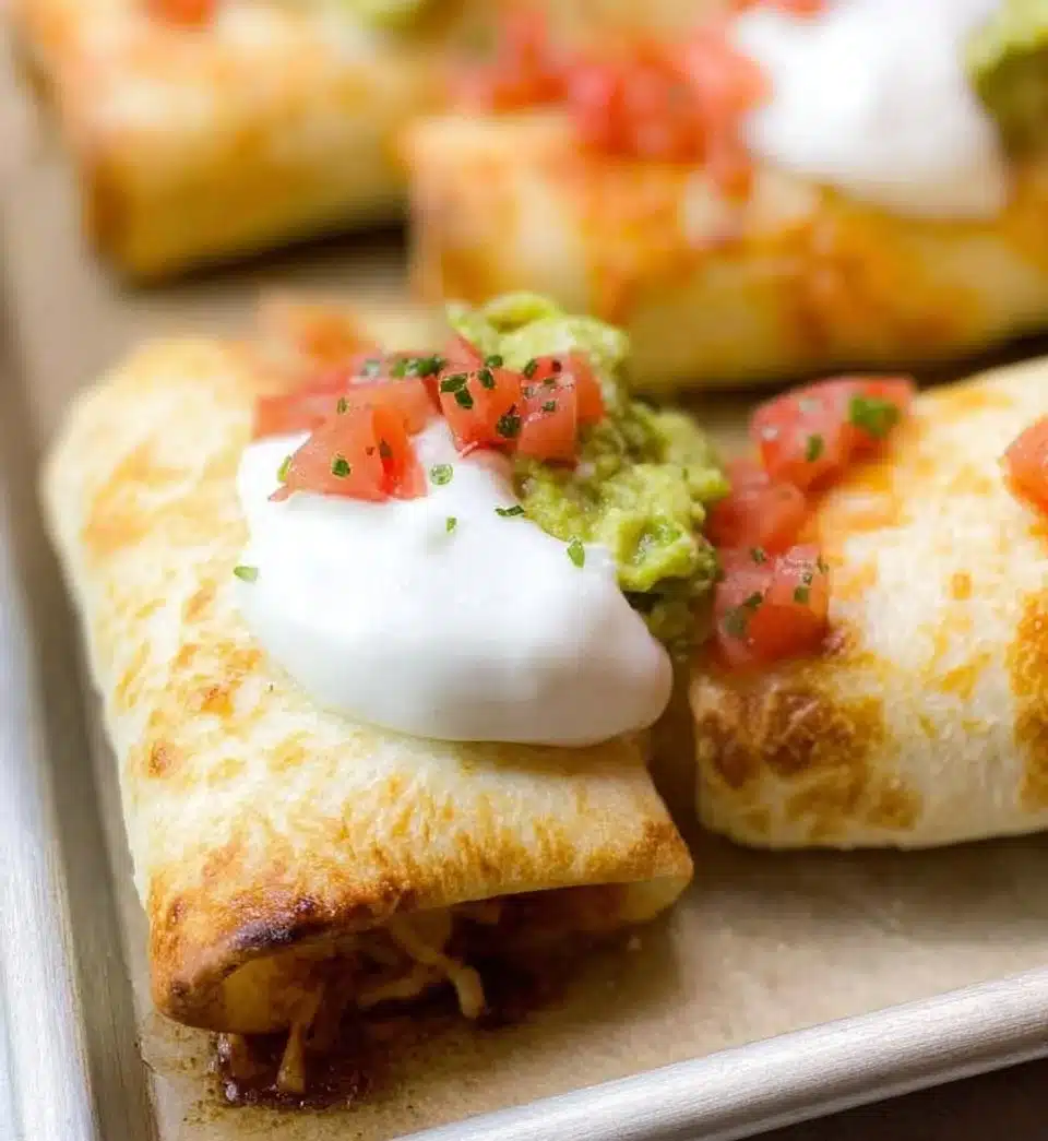 Chicken Chimichangas