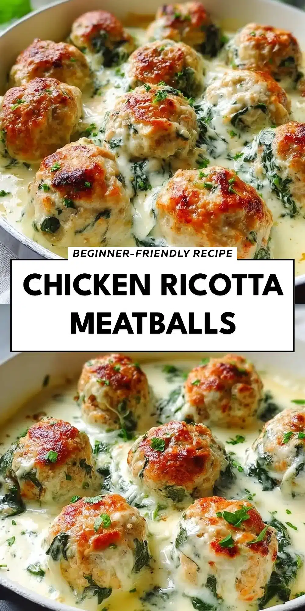 Chicken Ricotta Meatballs