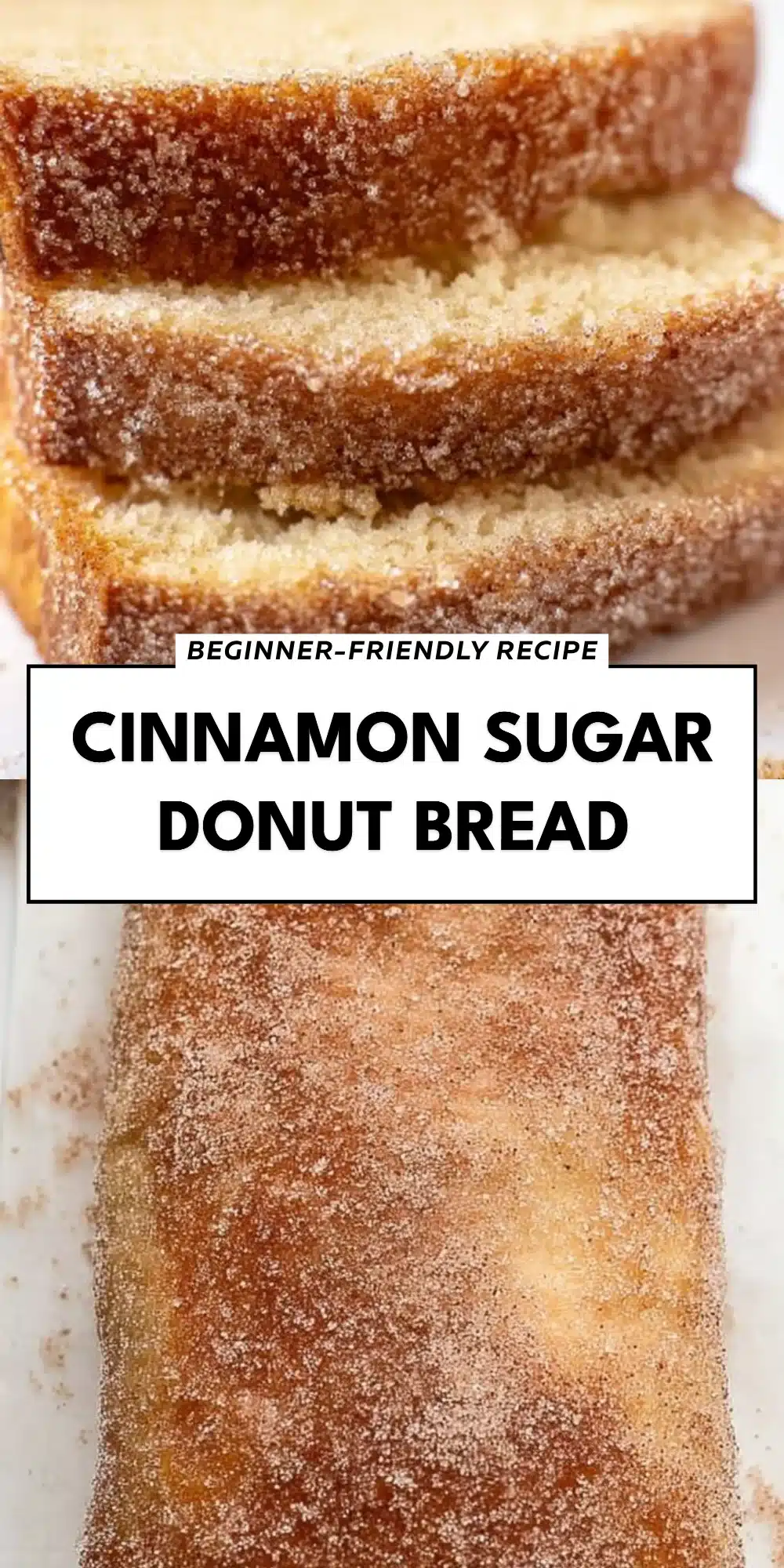 Cinnamon Sugar Donut Bread